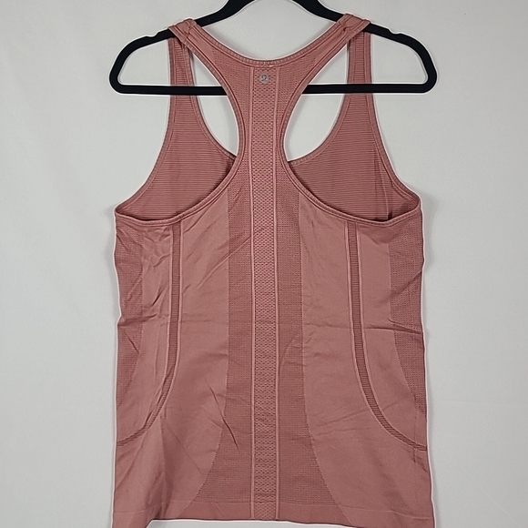 LULULEMON Women's Swiftly Tech Racerback Peach Size 10 - Picture 5 of 6
